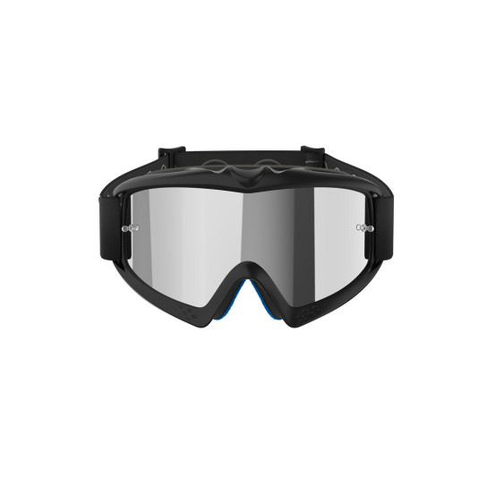 Masque cross enfant Alpinestars Vision Corp - Noir écran iridium Argent