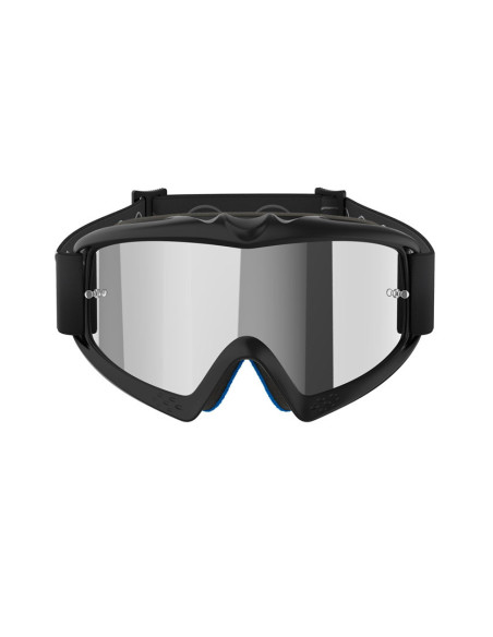 Masque cross enfant Alpinestars Vision Corp - Noir écran iridium Argent