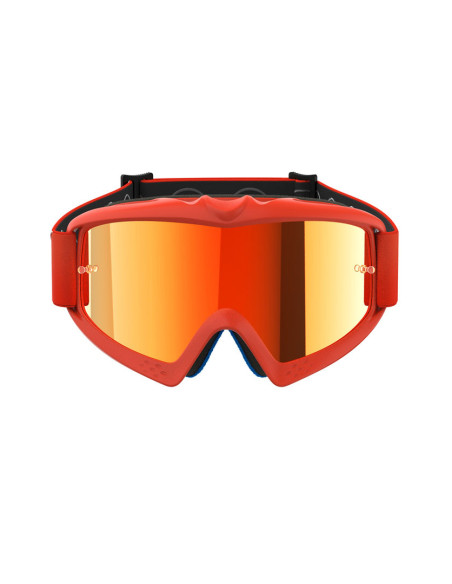 Masque cross enfant Alpinestars Vision Corp - Orange écran iridium Rouge