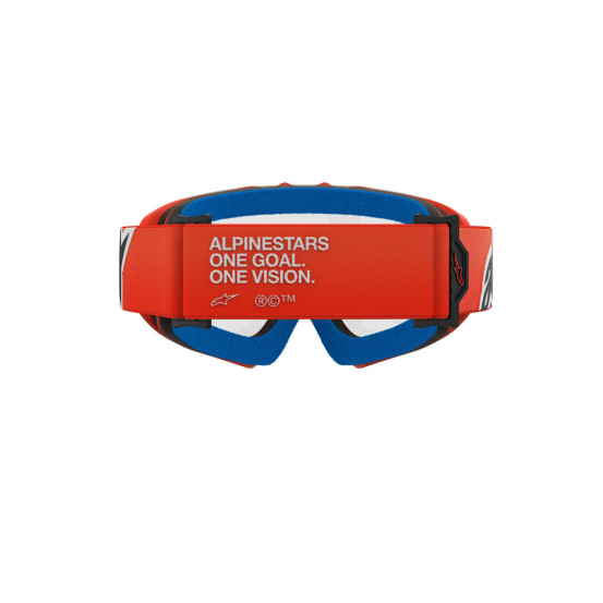 Masque cross enfant Alpinestars Vision Corp - Orange écran clair