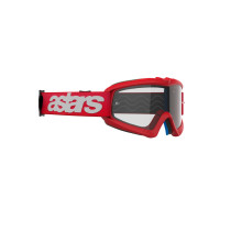 Masque cross enfant Alpinestars Vision Blaze - Rouge écran clair