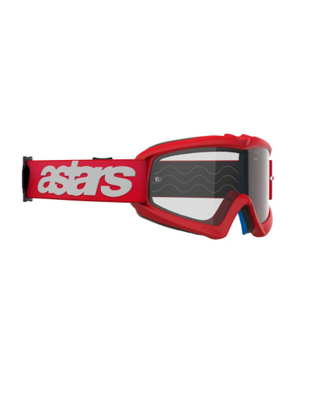 Masque cross enfant Alpinestars Vision Blaze - Rouge écran clair