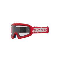 Masque cross enfant Alpinestars Vision Blaze - Rouge écran clair 2
