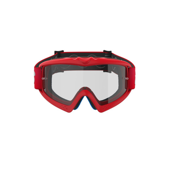 Masque cross enfant Alpinestars Vision Blaze - Rouge écran clair