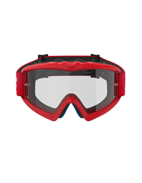 Masque cross enfant Alpinestars Vision Blaze - Rouge écran clair