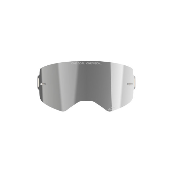 Ecran masque cross Alpinestars Supertech - Iridium Argent