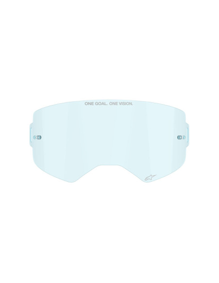 Ecran masque cross Alpinestars Supertech - Clair Bleu