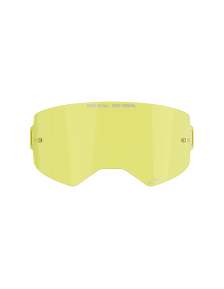 Ecran masque cross Alpinestars Supertech - Clair Jaune