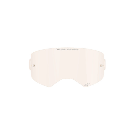 Ecran masque cross Alpinestars Supertech - Light Afterburn