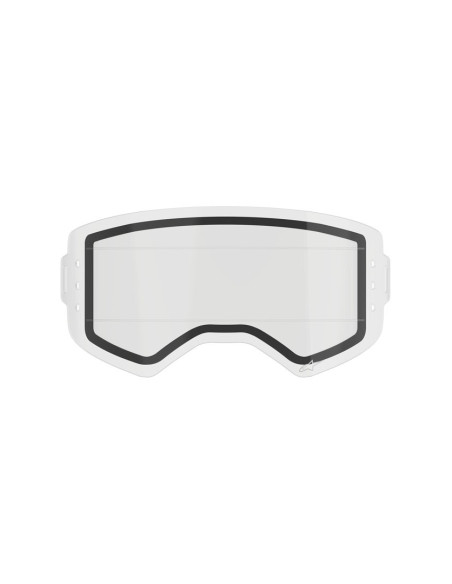 Ecran double Roll-off masque cross Alpinestars Supertech - Clair