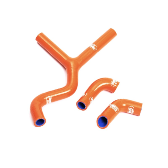 Durites de radiateur SAMCO Orange KTM 450/560 SMR 2006-07 et 540 SXS 2004