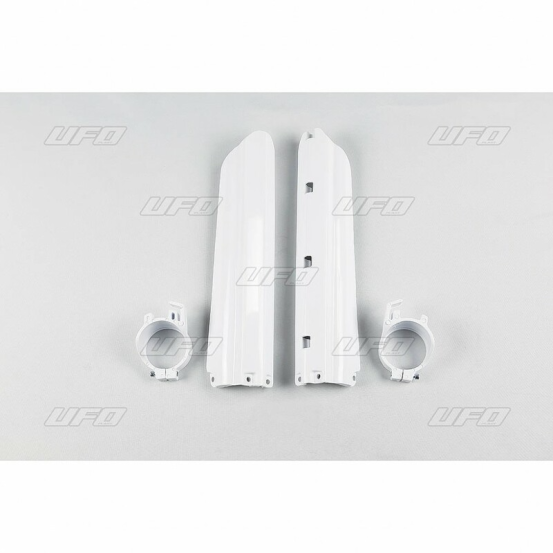 Protections de fourche - Blanc - UFO Yamaha 125 YZ - 250 YZ 1996-2004 / 250 YZF 2001-2004 / 450 YZF 2003-2004