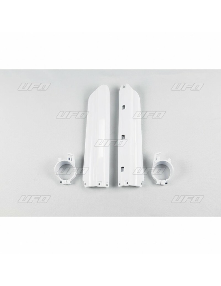 Protections de fourche - Blanc - UFO Yamaha 125 YZ - 250 YZ 1996-2004 / 250 YZF 2001-2004 / 450 YZF 2003-2004