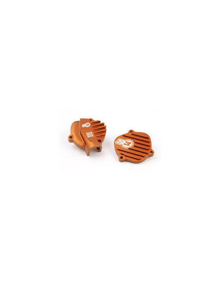 Couvercle de valve d'échappement Gros Volume S3 PARTS Orange KTM HUSQVARNA GAS GAS 2017 - 2023