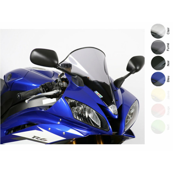 Bulle MRA Racing YAMAHA 600 YZF-R6 2006-2007 +10mm