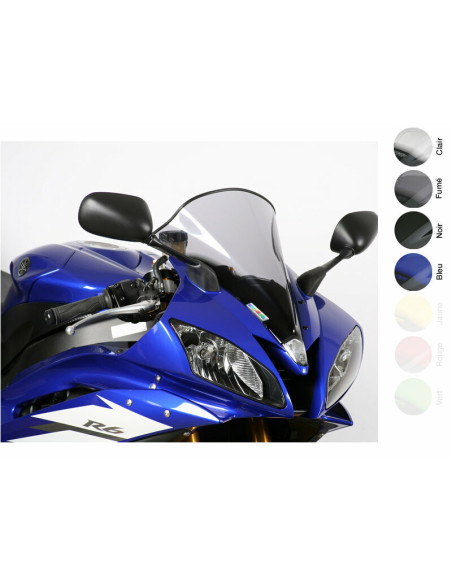 Bulle MRA Racing YAMAHA 600 YZF-R6 2006-2007 +10mm