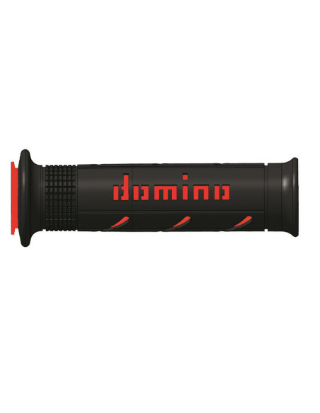 Poignées moto DOMINO Bicolore A010 sans gauffrage