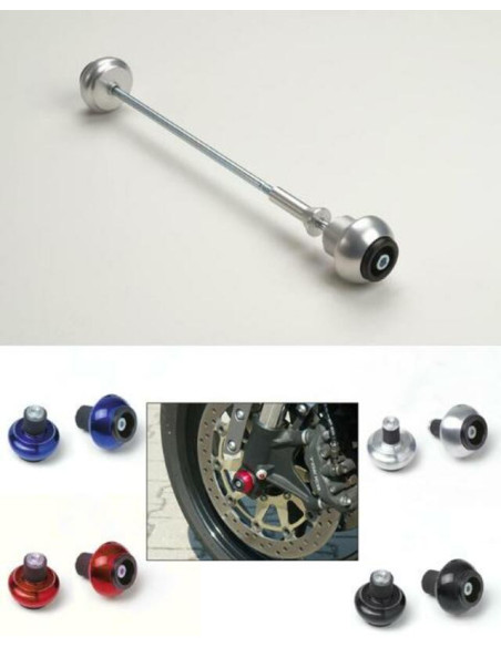 Crash Balls LSL Arrière 600 CBR RR 2007-15, 900 CBR RR 2000-04 et 1000 CBR RR 2004-15