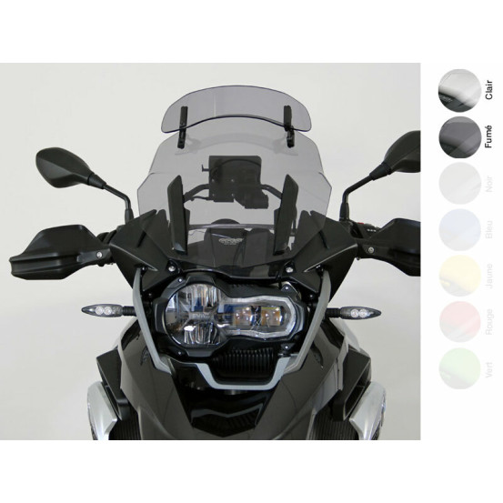 Bulle MRA Vario BMW 1200 R GS, Adventure 2004-2012 réglable inclinaison