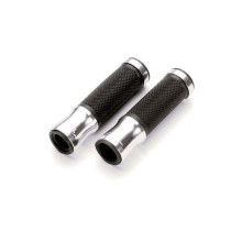 Poignées aluminium et caoutchouc LSL Ø22mm 2