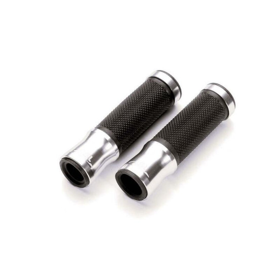 Poignées aluminium et caoutchouc LSL Ø22mm