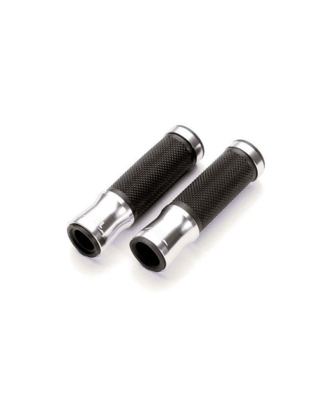 Poignées aluminium et caoutchouc LSL Ø22mm