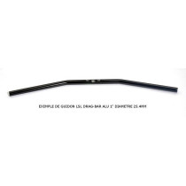Guidon LSL Drag Bar Plat Ø25.4mm 1 2