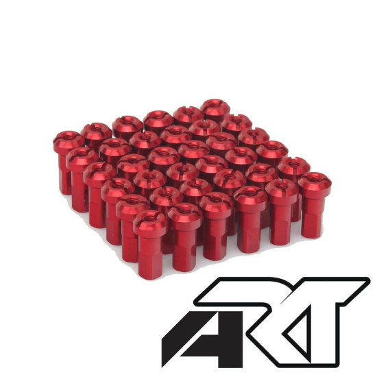 Kit de 36 écrous de rayons diamètre filetage 4mm x 0.7 ART