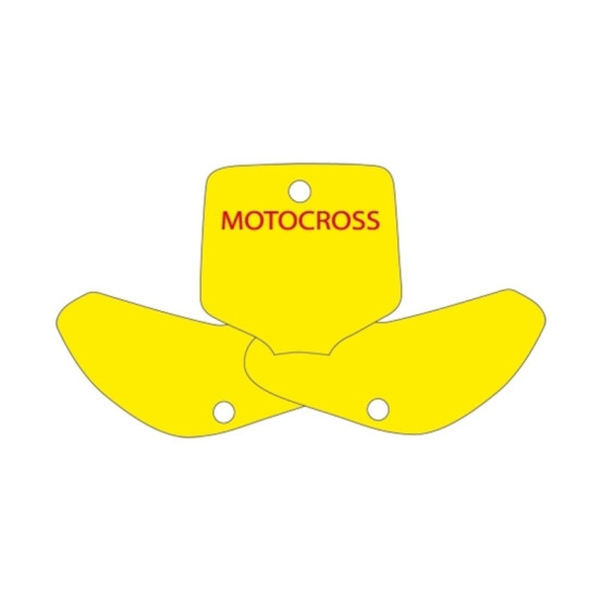 Fonds de plaques BLACKBIRD prédécoupés enduro EXC 2/4 T 2012-2013