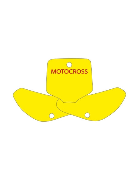 Fonds de plaques BLACKBIRD prédécoupés enduro EXC 2/4 T 2012-2013