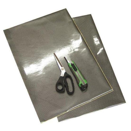 Planches Adhésives CRYSTALL 470x330mm respirante (lot de 3)