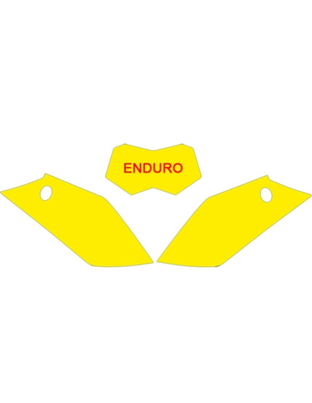 Fonds de plaques BLACKBIRD prédécoupés enduro 125-250-300 EC 2012-14/250-300-450 ECF 2014