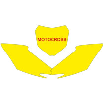 Fonds de plaques BLACKBIRD prédécoupés cross 250 CRF 2014/450 CRF 2013-2014 2