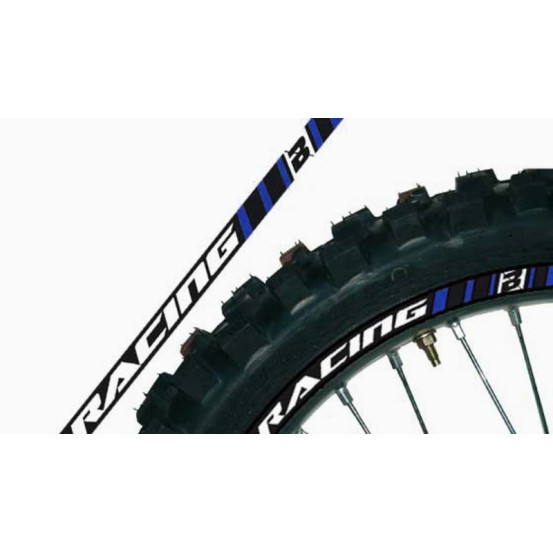 Déco de jantes universelles BLACKBIRD pour 2 roues