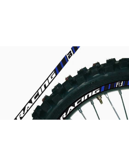Déco de jantes universelles BLACKBIRD pour 2 roues