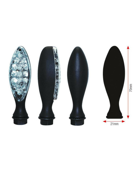 Clignotants universels ELIPSE LEDS (la paire)