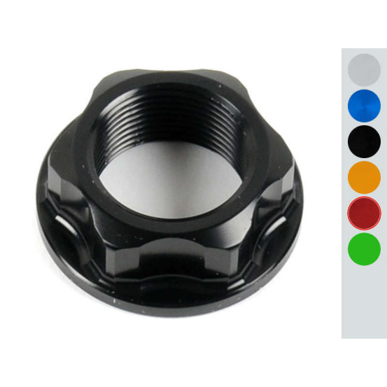 Ecrou Colonne Direction/Roue Arrière LIGHTECH M24x1,5