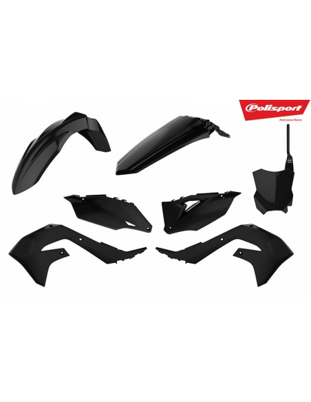 Kit plastiques POLISPORT Kawasaki KXF 450F