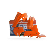 Kit plastiques POLISPORT KTM EXC 125/200/250/300 2004 2