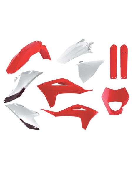Kit plastiques POLISPORT GAS GAS 250/300 EC 250/350 ECF 2021