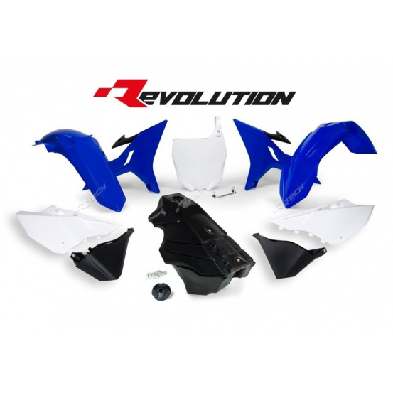 Kit plastiques Revolution Racetech Yamaha 125/250 YZ 2002-2021