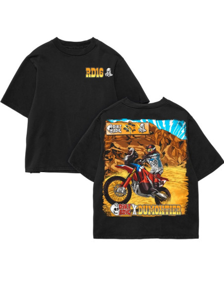 T-Shirt Romain Dumontier DAKAR Noir