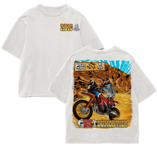 T-Shirt Romain Dumontier DAKAR Blanc