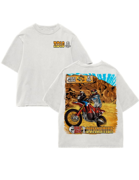 T-Shirt Romain Dumontier DAKAR Blanc
