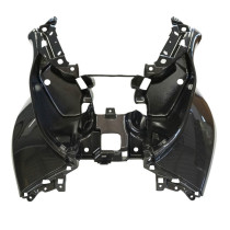 Carénage face avant maxiscooter origine Piaggio 300 / 400 / 500 MP3 Business 2014-2021 Marron 120 / A