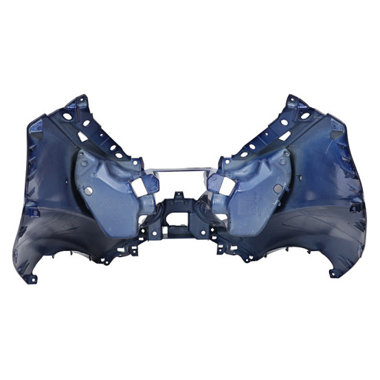 Carénage face avant maxiscooter origine Piaggio 300 / 400 / 500 MP3 Business 2014-2021 Bleu 242 / A