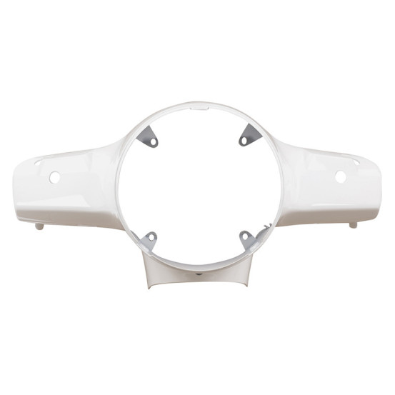 Carénage couvre guidon avant origine Piaggio 125 / 300 Vespa GTS 2018-2022 Blanc 544