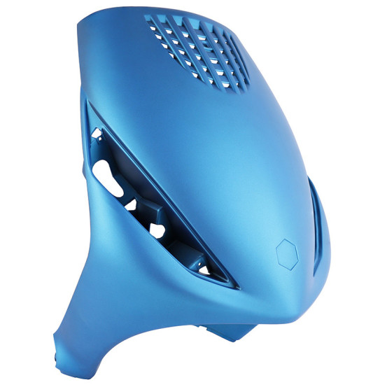 Carénage face avant origine Piaggio 50 Zip 2000-2021 Bleu Neptune 253 / A