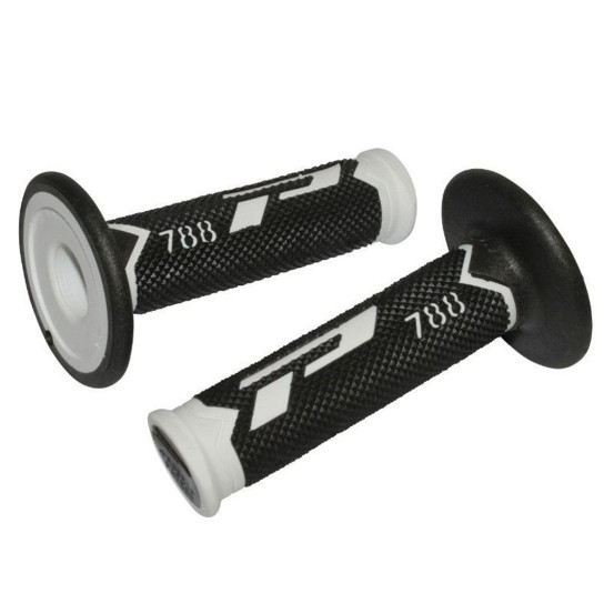 Poignées moto PROGRIP 788 Triple Densité Fluo