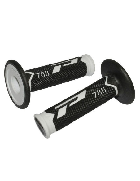 Poignées moto PROGRIP 788 Triple Densité Fluo